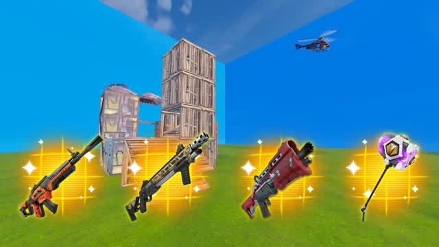 👉 MEGA 1V1: Free Build de 16 Personas