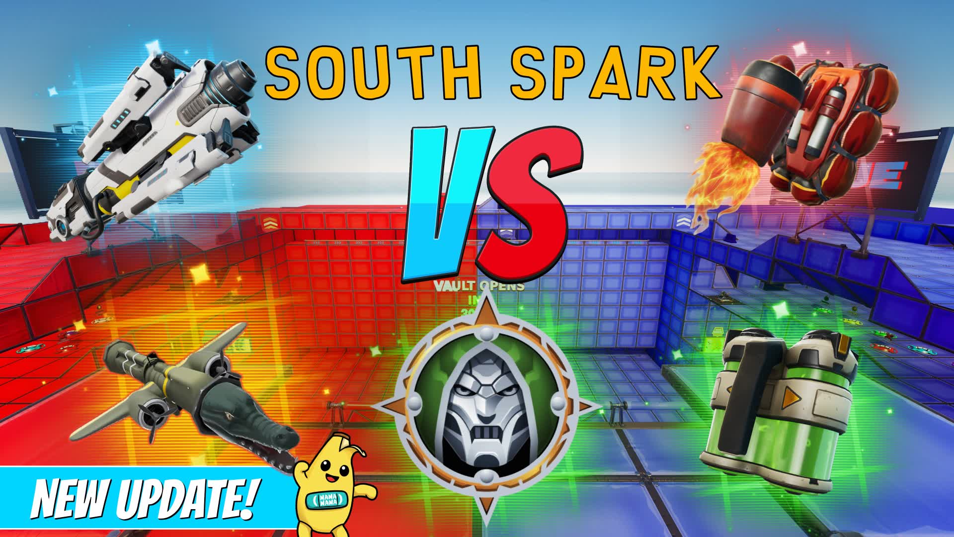 SUPER CHAOTIC 🔴RED VS 🔵BLUE