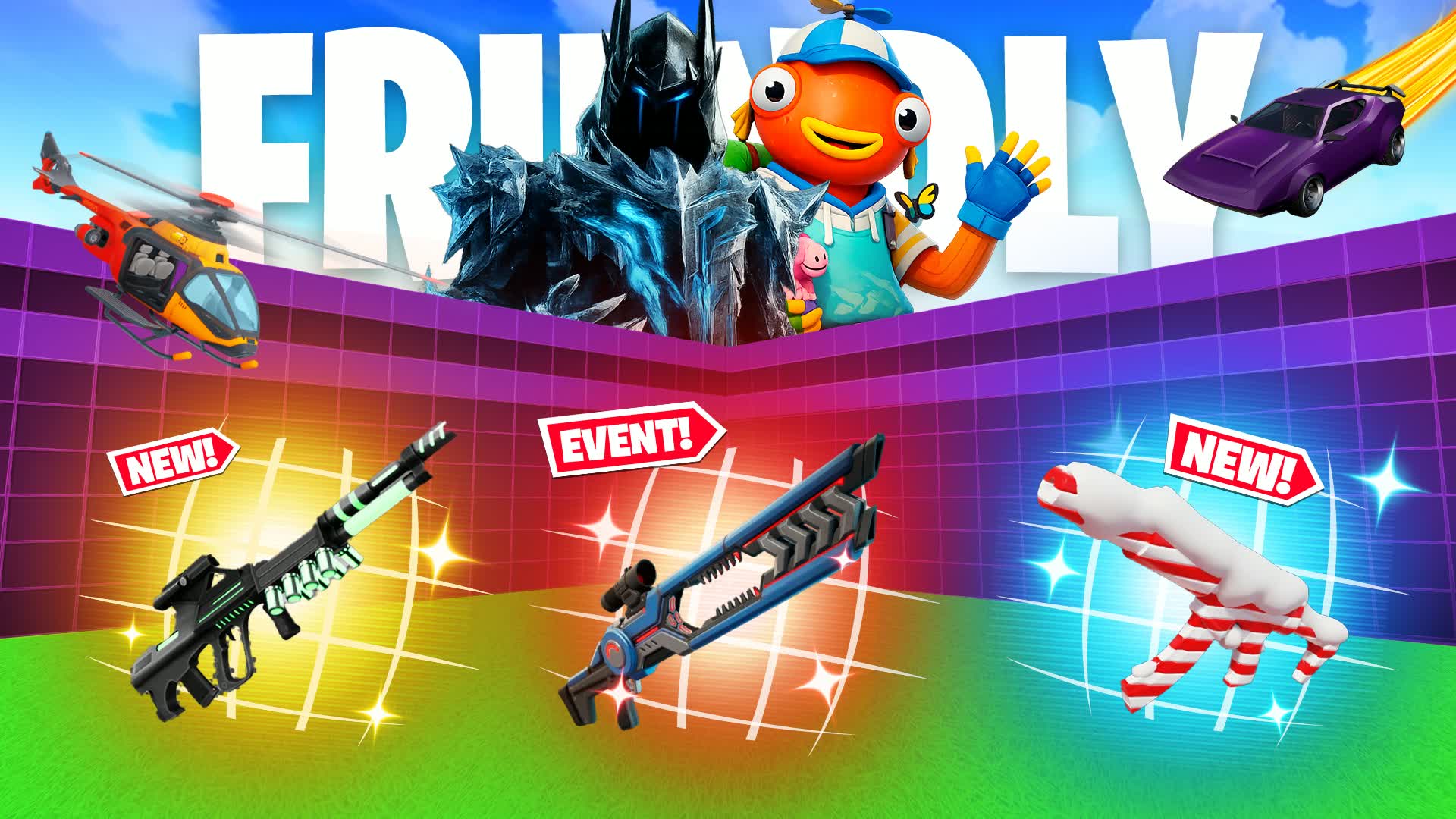 フレンドリー 1vs1 ❤️ 全ての銃 🎯 全ての秘密