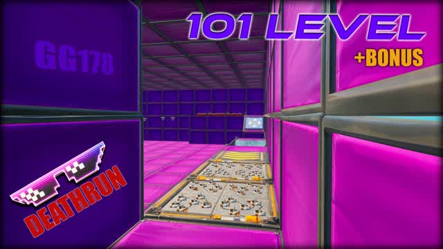 đ Purple Deathrun 101 Levels