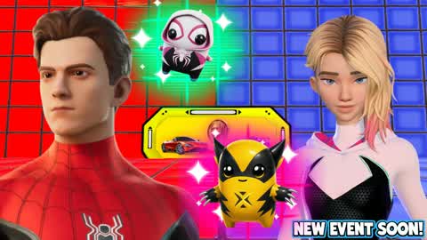RED VS BLUE SPIDER BRAND NEW DAY🔵🔴