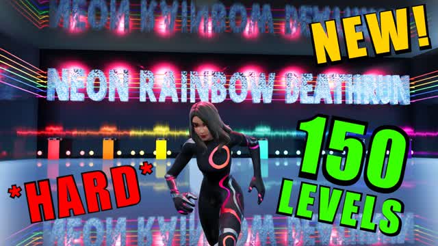 Capture 1 – Hard Deathrun 150 Levels Neon Rainbow