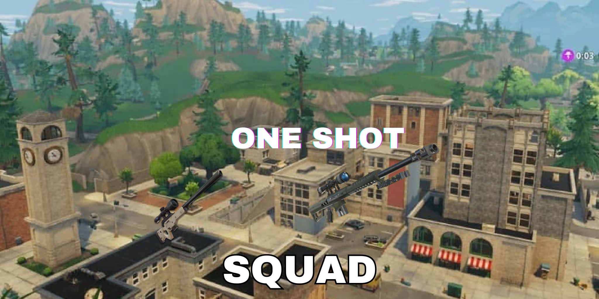 SQUAD ONE SHOT TILTED TOWER