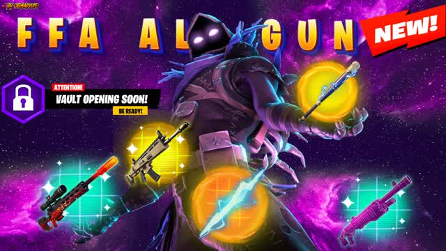 SUPER GALACTIC ARENA - ALL WEAPONS FFA