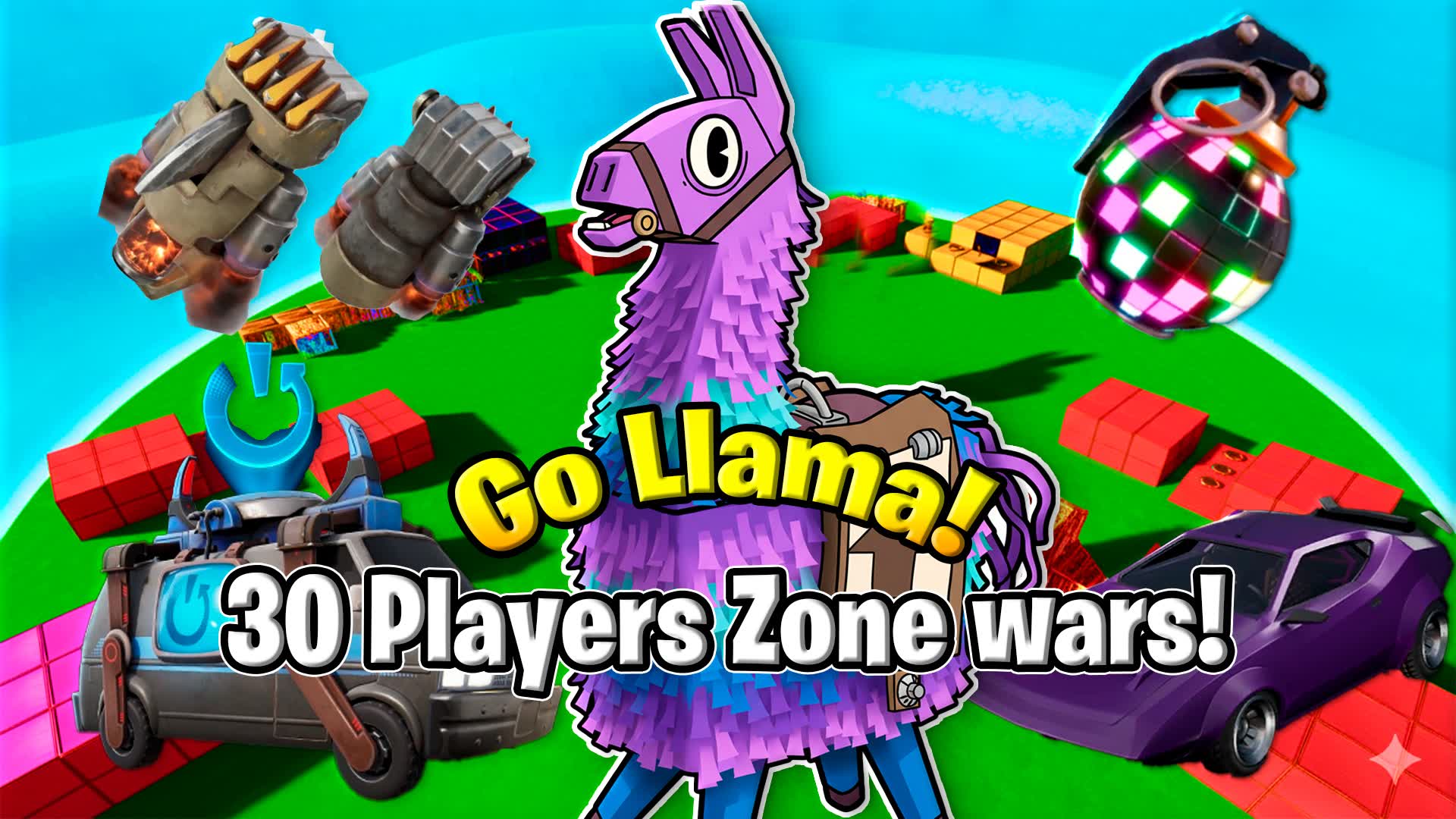 Go Go Llama! Zone Wars