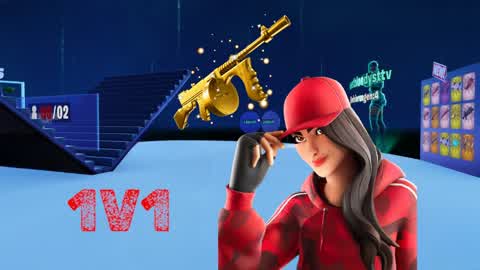 1v1 BUILD FIGHT MAP WITH MUSIC