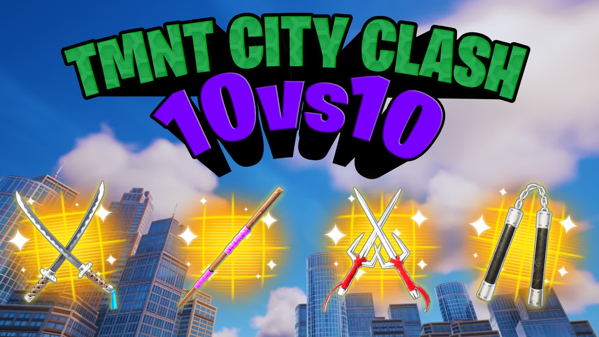 TMNT CITY CLASH - 10vs10