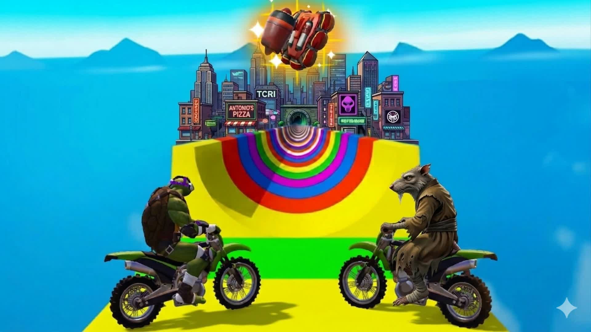 🐢スーパーTMNT🚗オートドライバー