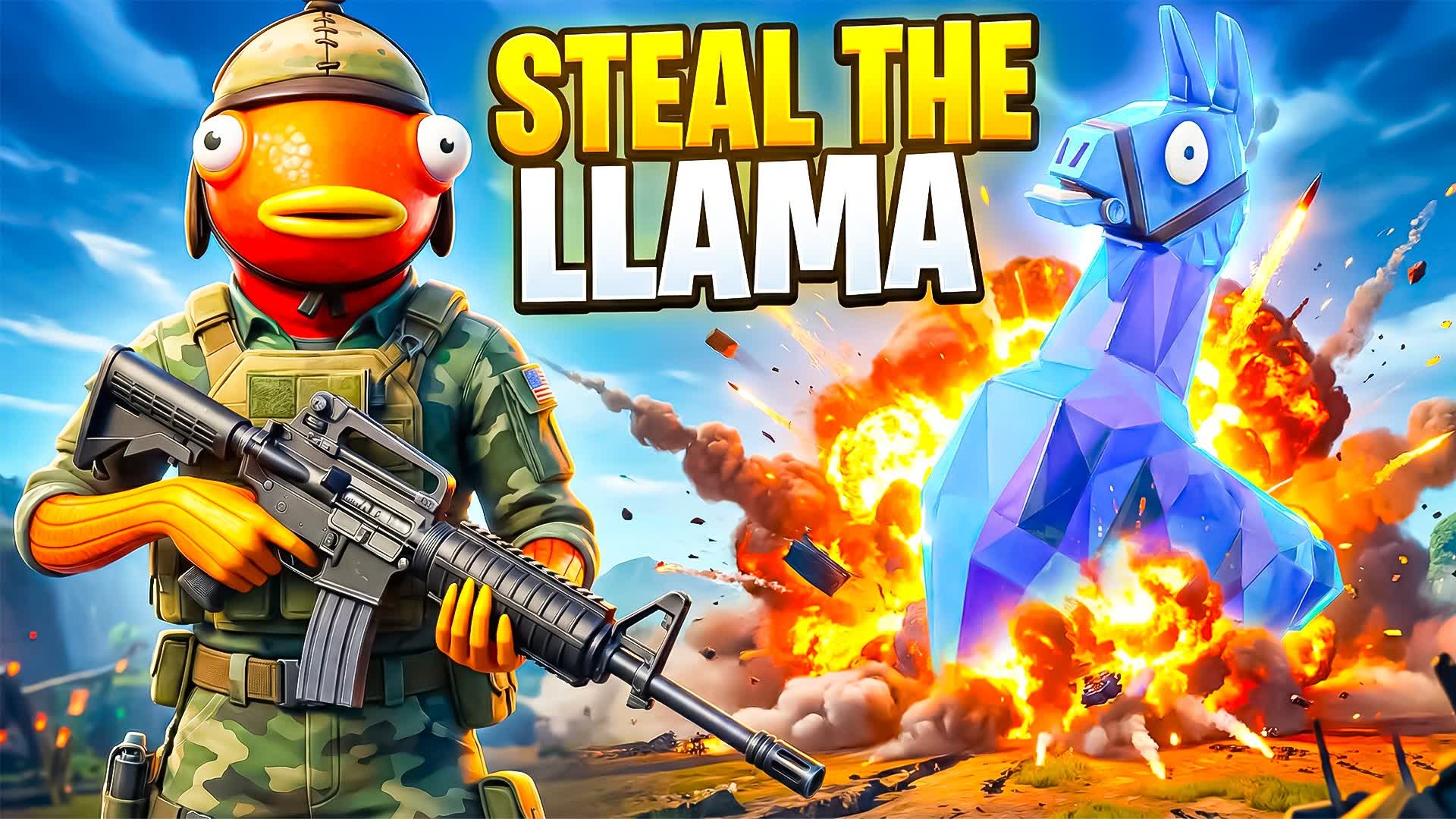 ラマ強奪 🔹 ドライブ ファイト（フリーフォーオール）