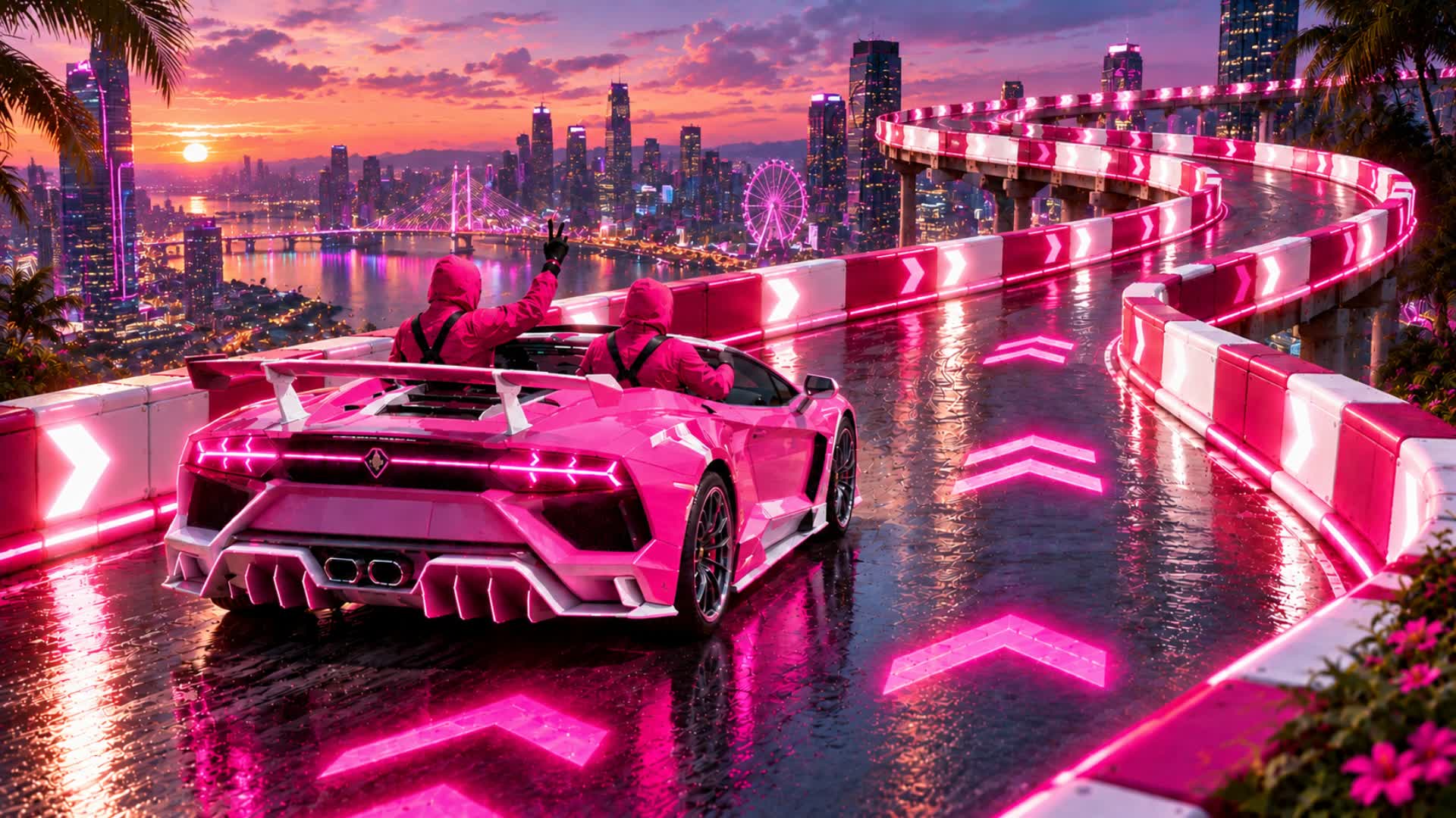 楽しいカーアドベンチャー-カーゲーム