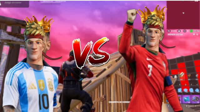 lMeSSII vs cR0NaLD0. one winner