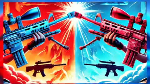 RED VS BLUE ONLY SNIPER 🔴🔵