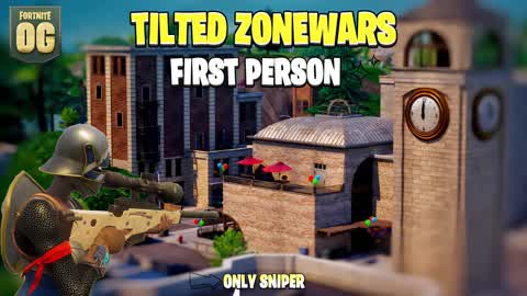 TILTED ZONEWARS⭐FIRST PERSON⭐ONLY SNIPER