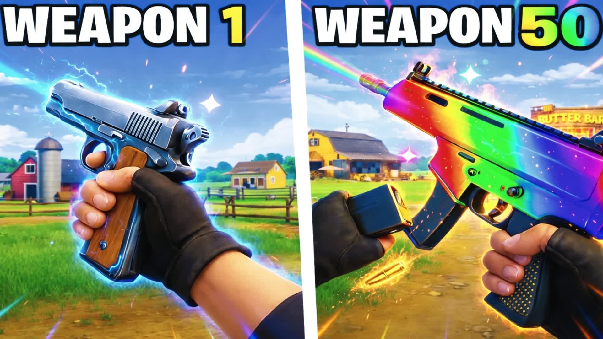 スーパーガンゲーム - 一人称視点