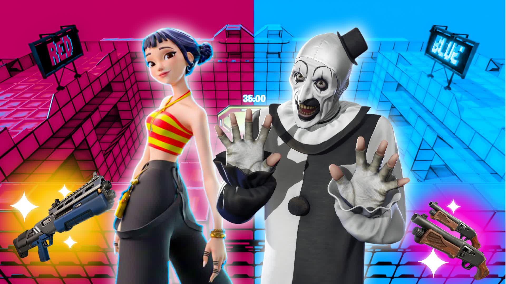 FINAL RED VS BLUE 🔴🔵KPOP HUNTERS