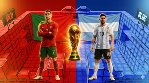 RED VS BLUE 🔴🔵 COPA WORLD CUP