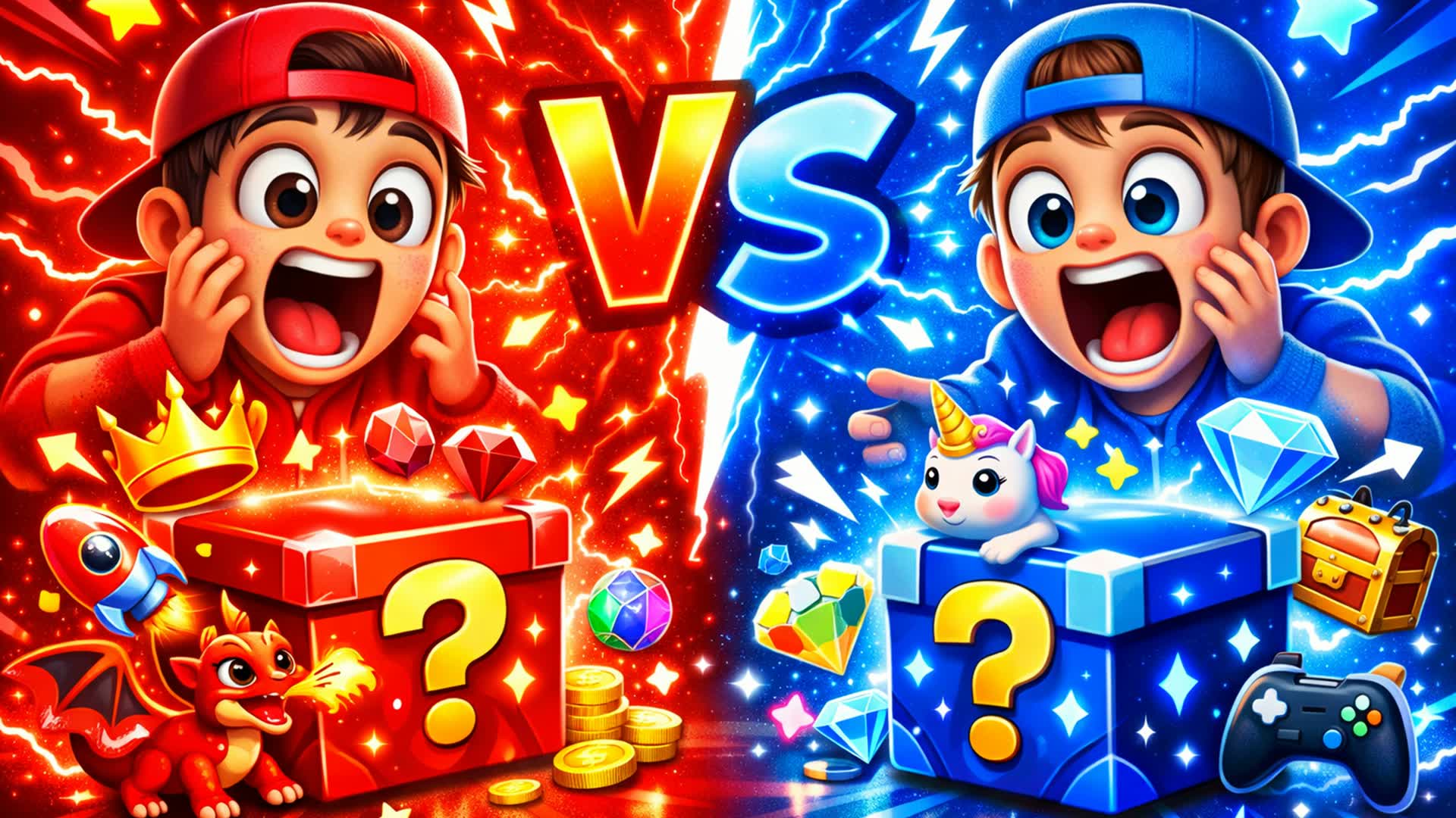 🏆 レッド vs ブルー: ドミネーション 🔴🔵