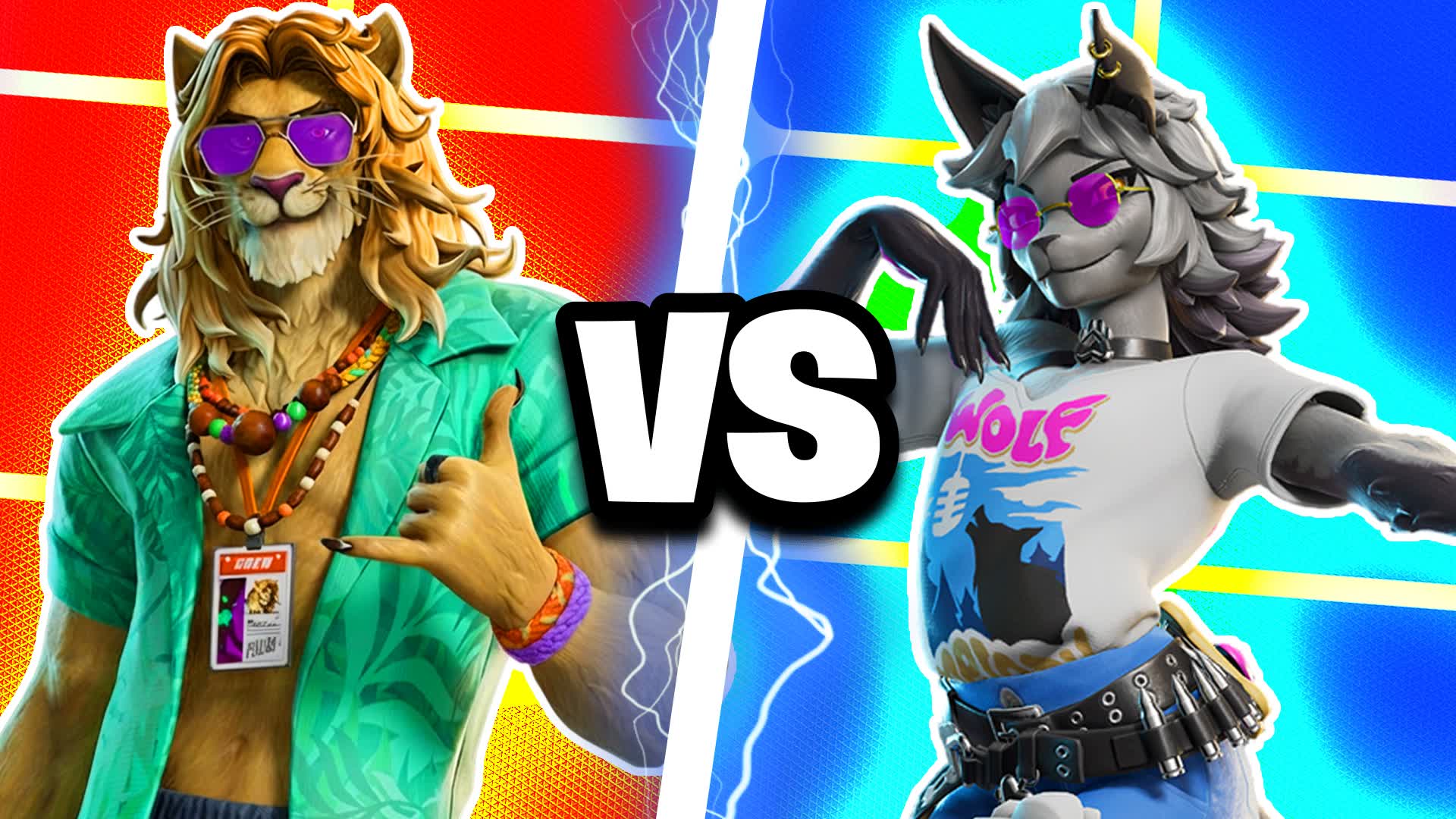 CRAZY WOLFS RED VS BLUE 🔴 🔵