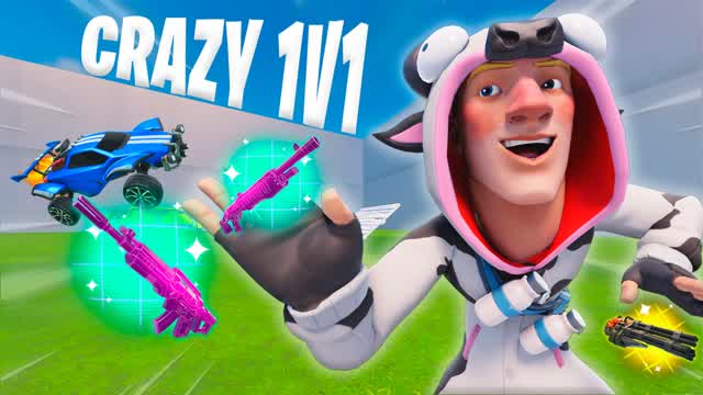 CRAZY 1V1V1 ALL WEAPONS FREE FOR ALL
