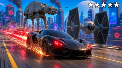 STAR WARS CITY DRIVE 🌌