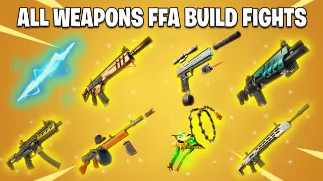 ALL WEAPONS FREE FOR ALL BUILD FIGHTS