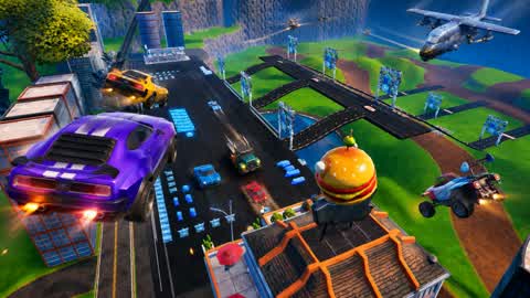 MEGA RAMP CITY CARS
