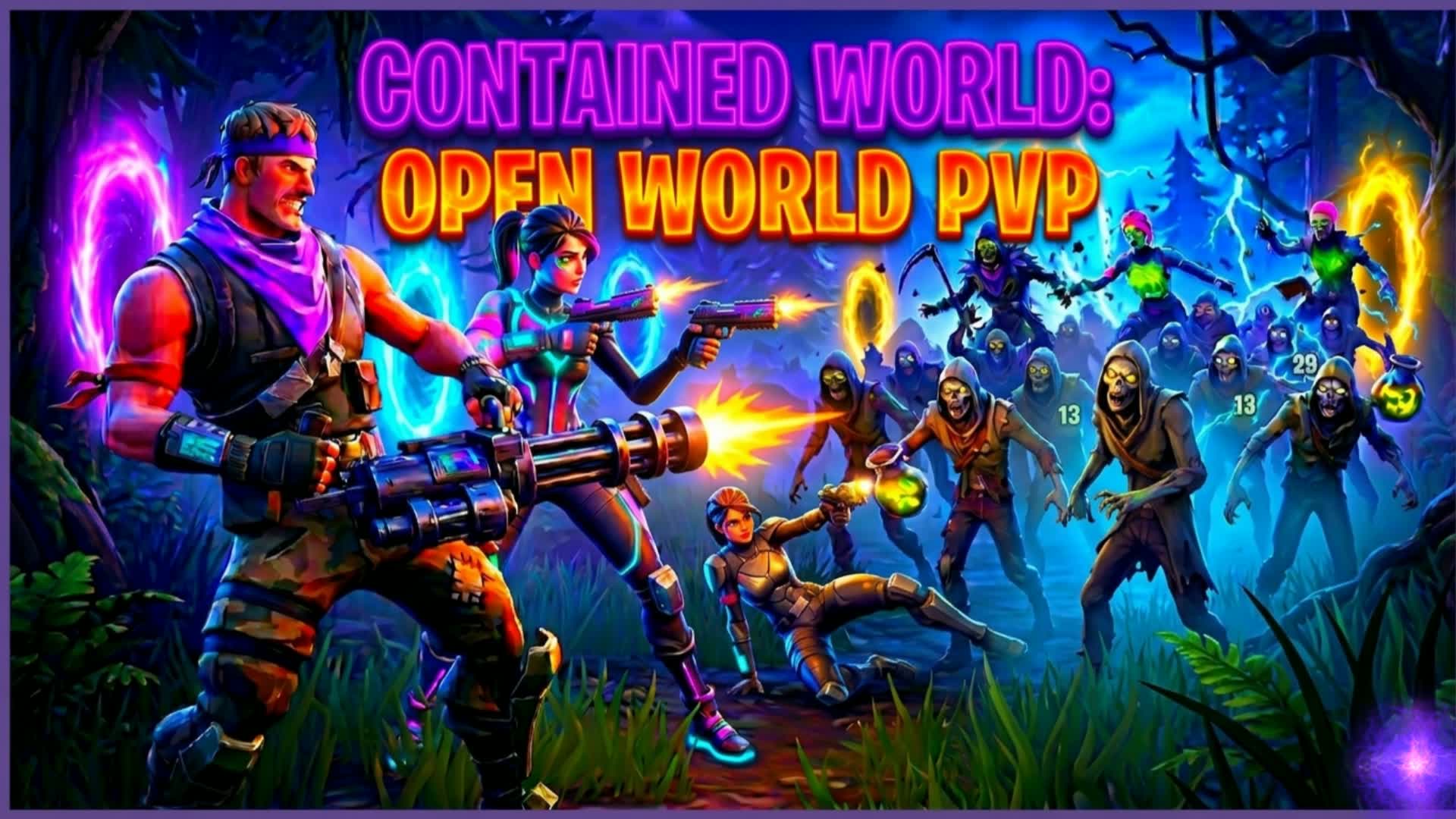 Contained World: Open World Pvp