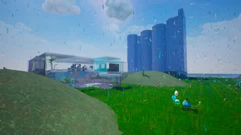 Frutiger aero world (by The Dream team).