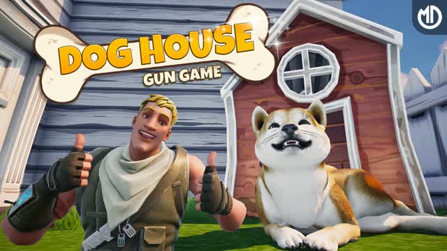🐶DOG HOUSE GUN GAME🐶