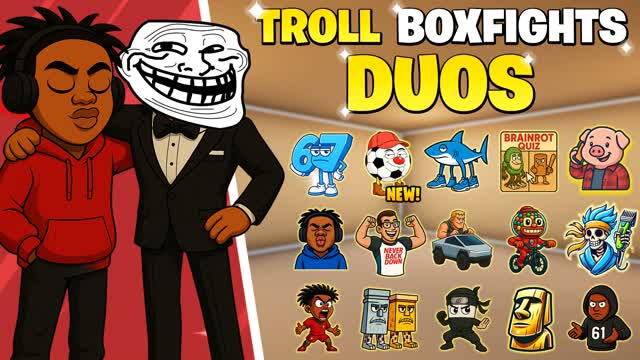 DUO BOX - BOX PVP - BOX FIGHTS (TROLL)