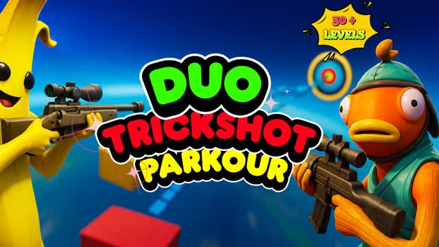 🎯 DUO TRICKSHOT PARKOUR 🎯