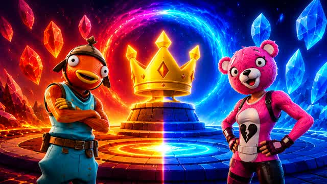🔥 Red vs Blue 🦸 Super Team Race 5915-9378-0359 by dlp_armex