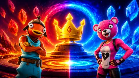 🔥 Red vs Blue 🦸 Super Team Race