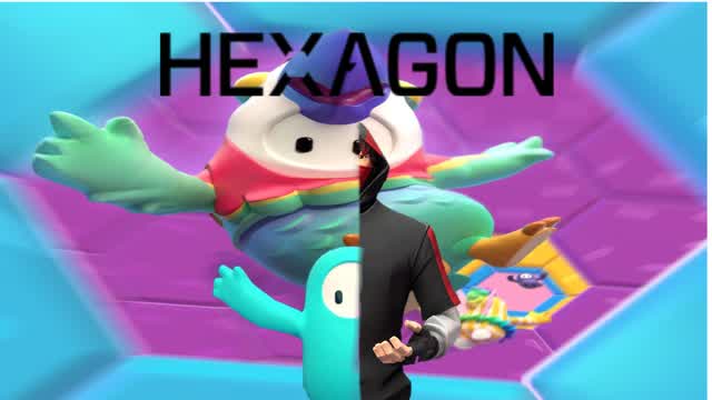 Fall guys Hexagon