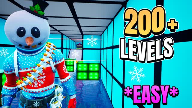 ❄️ FROZEN SNOW PARKOUR +200 ❄️