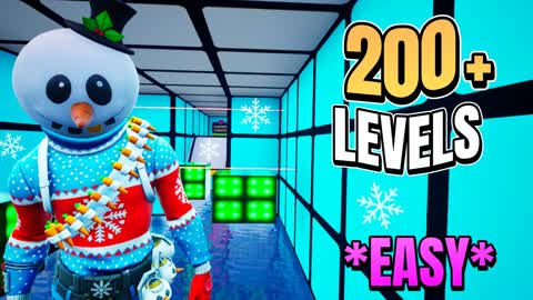 ❄️ FROZEN SNOW PARKOUR +200 ❄️