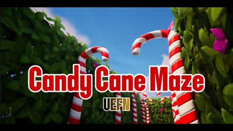 Candy Cane Maze UEFN