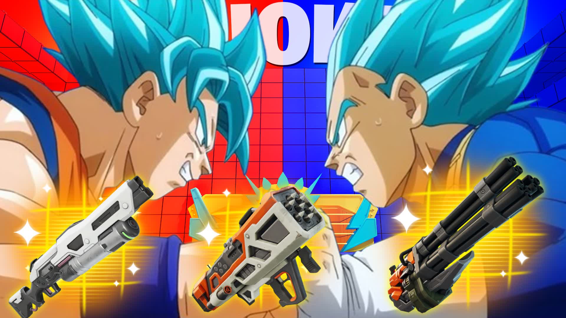KAIOKEN RED VS BLUE🔴🔵