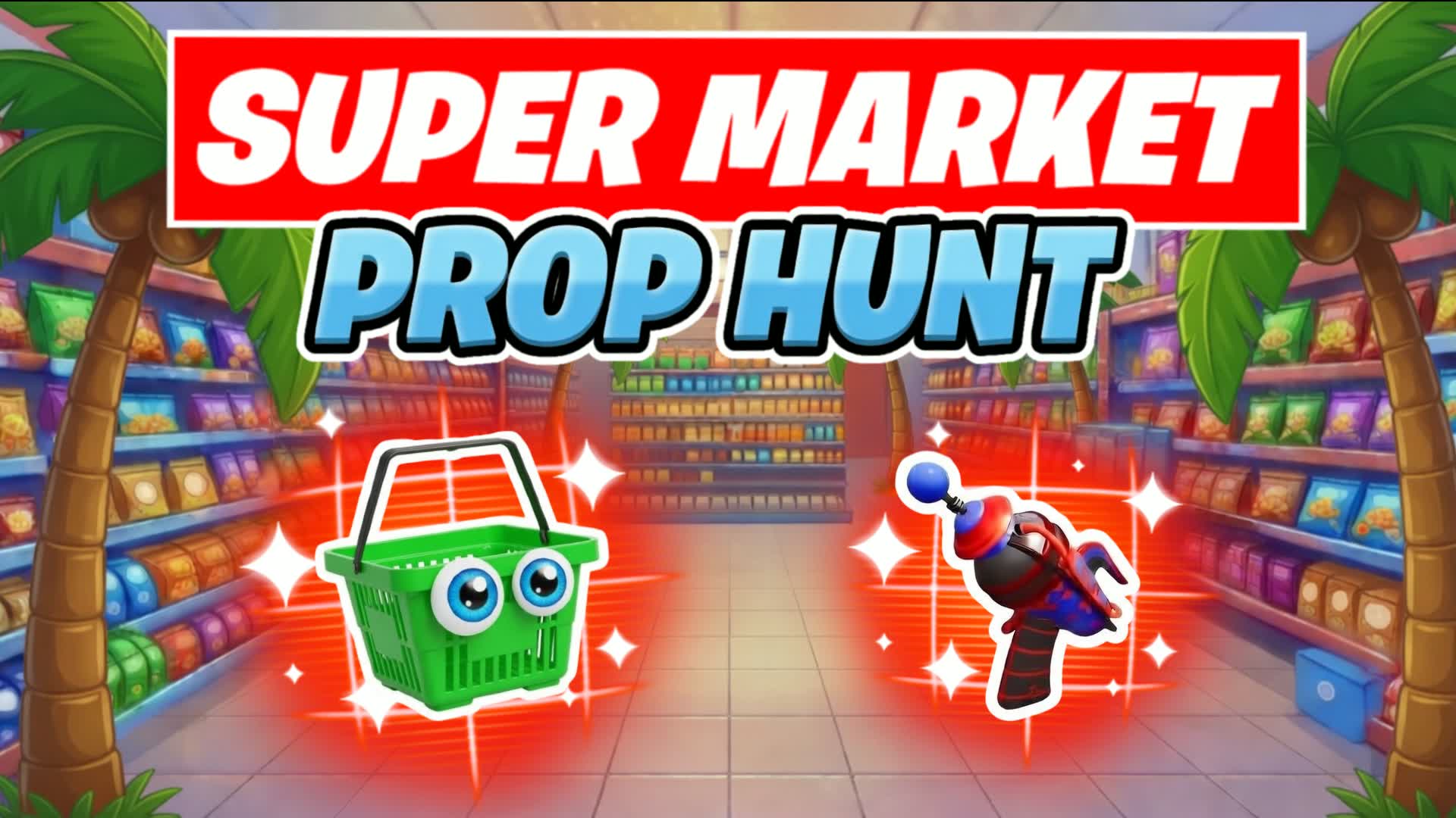 スーパーマーケットでのプロップハント 🛒かくれんぼ