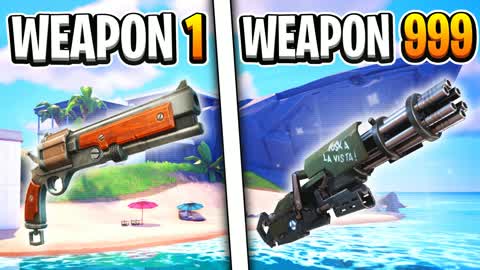 ISLAND GUN GAME 🦈 ONE SHOT SHARK FFA
