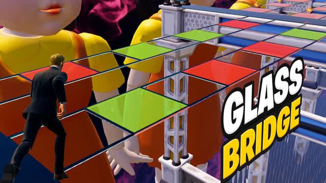 OCTO GAME 3 🔳🔺✖ GLASS BRIDGE