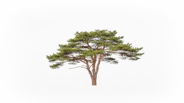 uma árvore no meio do nada