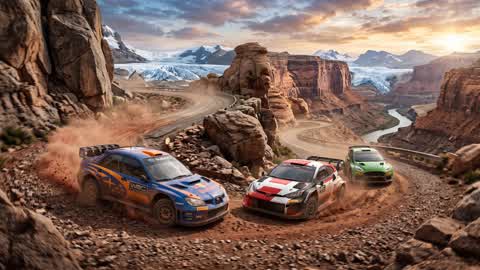 GLACIER CANYON: RALLY DRIFT 🏔️