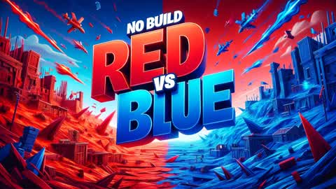 🚫NO BUILD🔴RED VS BLUE🔵