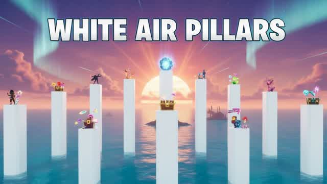 WHITE AIR PILLARS