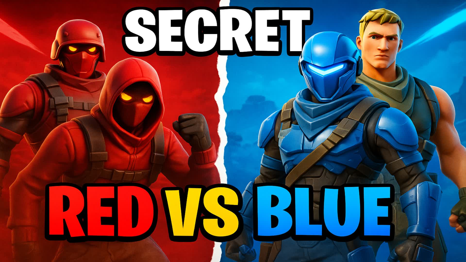 SECERT RED VS BLUE