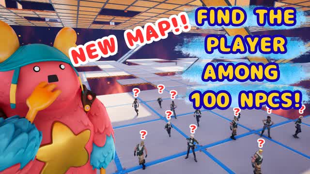 FIND THE PLAYER AMONG 100 NPCs