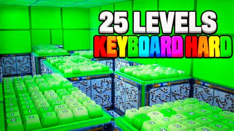 KEYBOARD PARKOUR 25 LEVELS HARD  جنوني