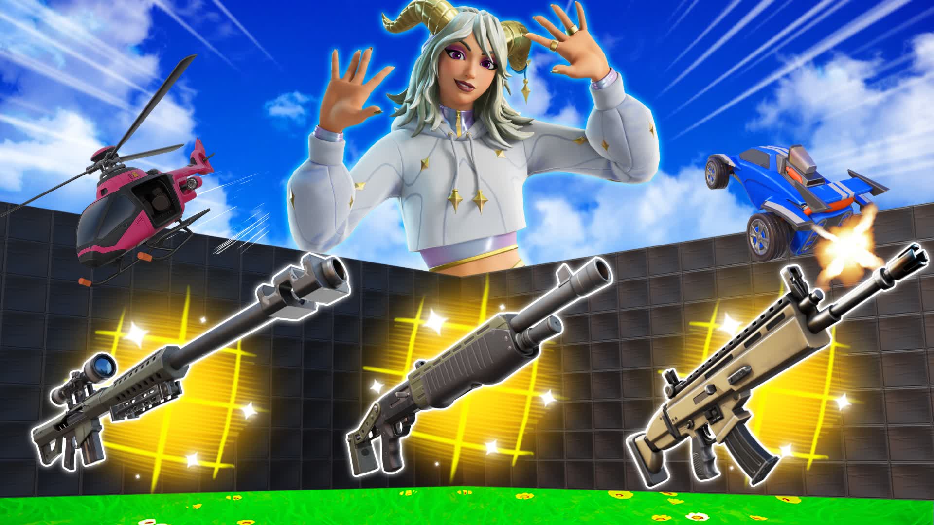 MEGA 1V1 ALL GUNS 🎯