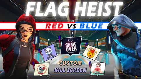 Flag Heist - Red vs Blue